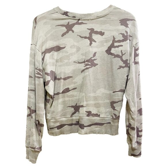 RAILS Ramona Stone Camo Relaxed Fit Sweatshirt Size M - Picture 8 of 9
